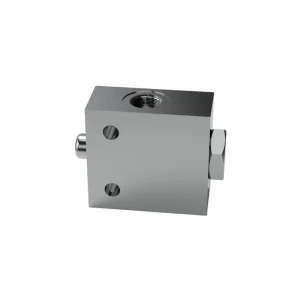 DOUBLE LOCKED PUSH-BUTTON END OF STROKE VALVE - FCC